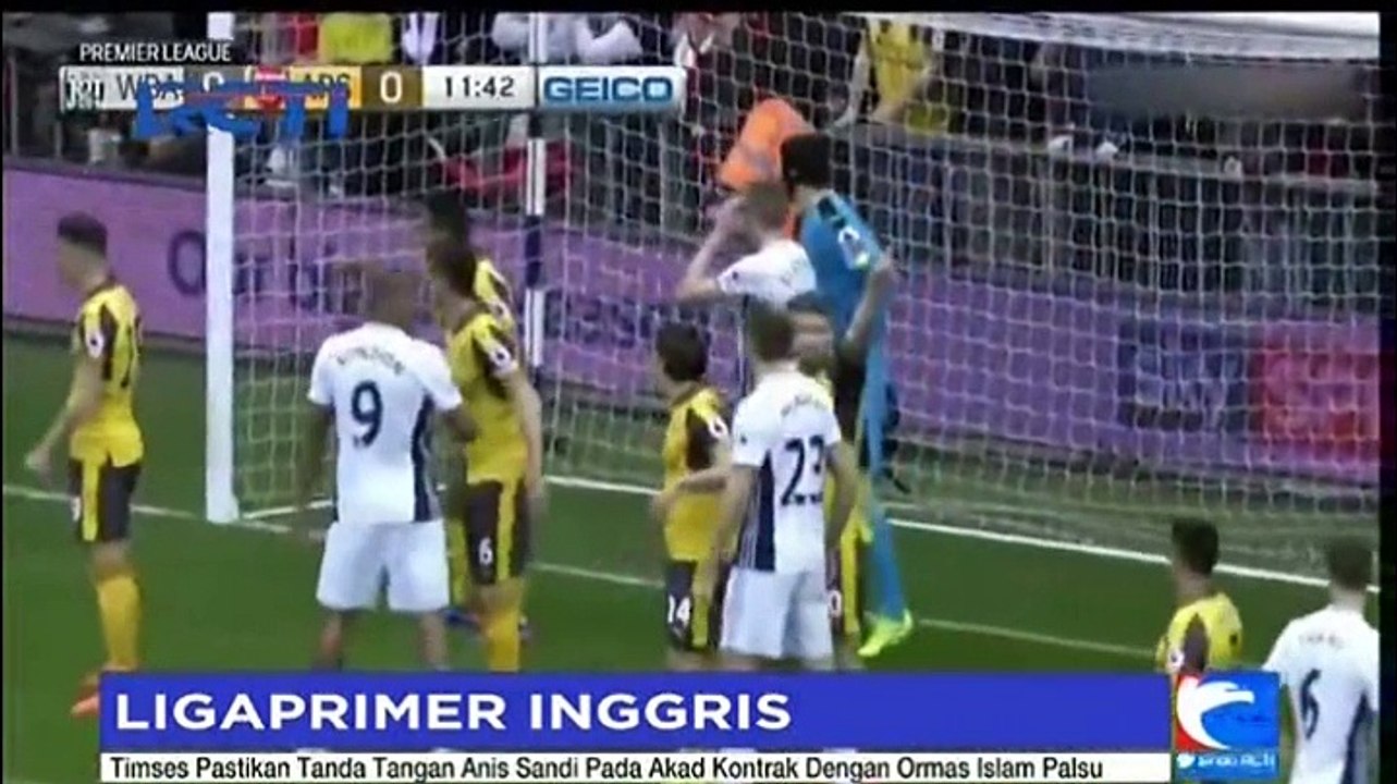 West Bromwich Albion Permalukan Arsenal dengan Skor 3-1