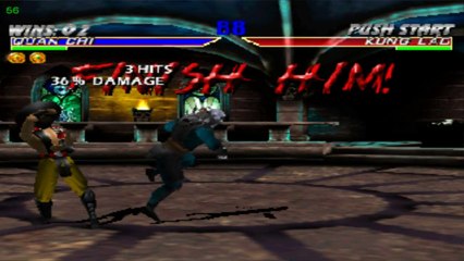 Mortal Kombat 4 Gold Quan chi+Ending