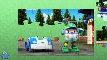 Мультик Пазлы для детей Робокар Поли - Car Puzzle Robocar Poli