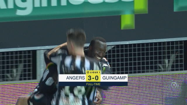 Ligue 1: Angers 3-0 Guingamp