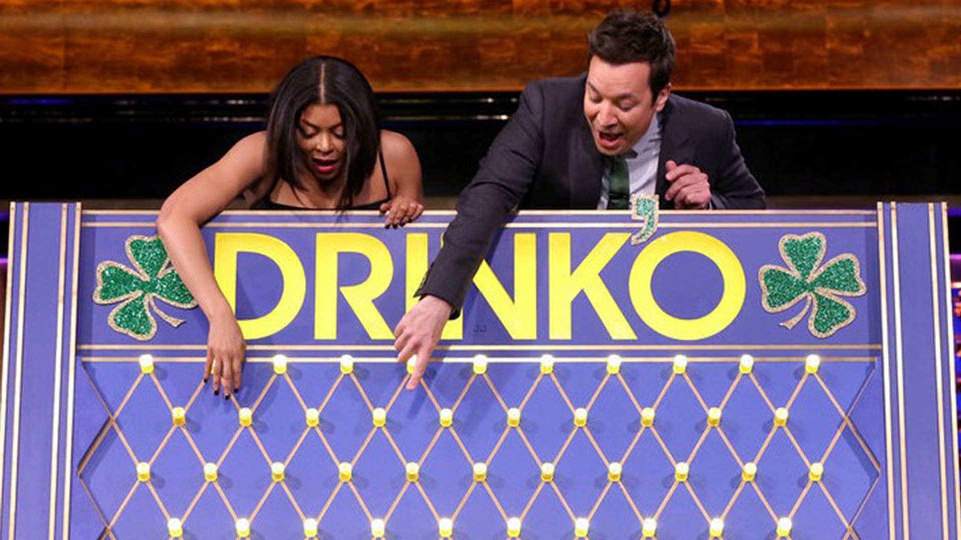 ⁣Taraji P. Henson Plays St. Patrick's Day Version of 'Drinko'