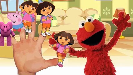 elmo finger family song | abc kids songs | children songs nursery rhymes