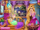 Disney Princess Elsa, Anna, Rapunzel, Snow White Baby Feeding Games Compilation