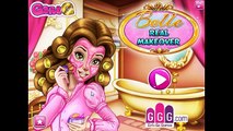 BEAUTY AND THE BEAST - BELLE REAL HAIRCUTS GAME - GAMES FOR GIRLS - DISNEY PRINCESS GAMES