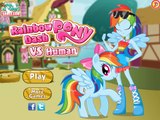 Rainbow Dash Pony VS Human – Best My Little Pony Games For Girls And Kids