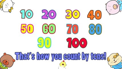 Count to 100 Song | Big Numbers Song | The Singing Walrus