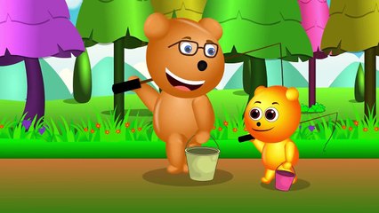 Mega Gummy Bear learn to play computer Finger Family Nursery Rhymes - Funny Video For Kids