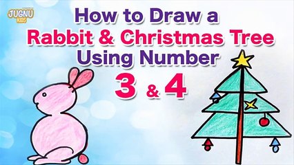 How to draw with numbers - Fun with Numbers - Drawing for kids