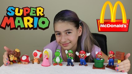 Super Mario Surpresa Mc Lanche Feliz (Coleção, Brinquedo, Jogo, Game, Nintendo, Mc Donald's)