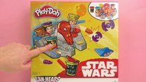Play Doh Star Wars Faucon Millenium Pâte à modeler Can Heads Jouet #Toy #Unboxing