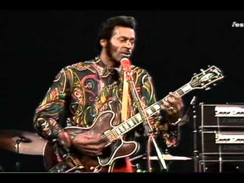CHUCK BERRY - LIVE 1972 - "Johnny B. Goode"