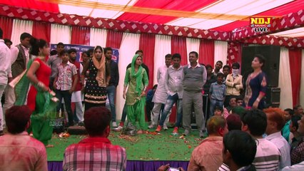 2 डांसरो ने स्टेज पे किया हंगामा । गोरी तेरी पायल । Live Stage Dance 2017   Haryanvi DJ Dhamaka
