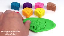 Learning Colours Video for Children Play-Doh Ice Cream with Cookie Cutters