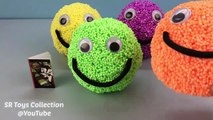 Playfoam Balls Smiley Face Surprise Toys and Baby Doll Bath in Candy Fun Pretend Play with