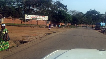 Sunday morning jogging by Beni town