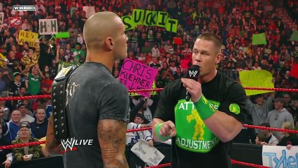 New WWE Champion Randy Orton and John Cena address Hell in