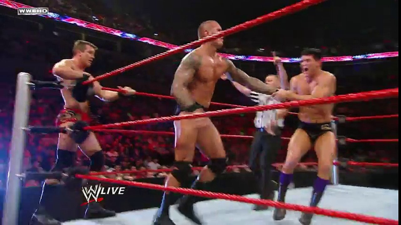 Randy Orton vs. Ted DiBiase & Cody Rhodes