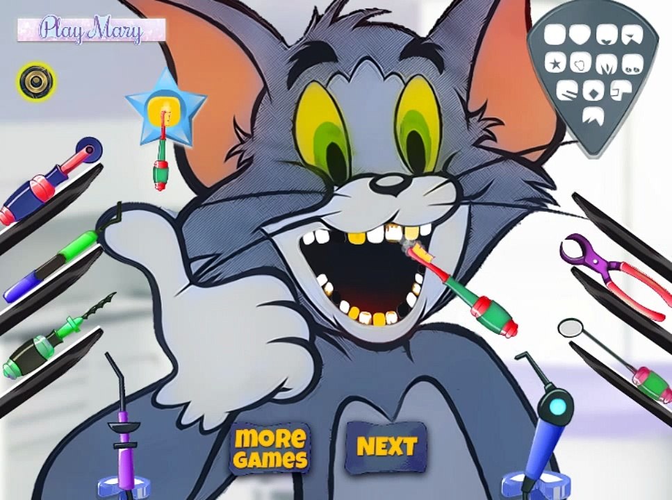 Tom at the Dentist - Tom and Jerry Game
