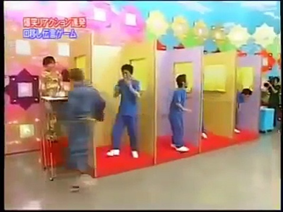 (Funny) Japanese game show - Pass frog by mouth