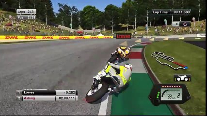 MotoGP15  Career Mode Gameplay - Moto2 - Mugello Race - Part 26