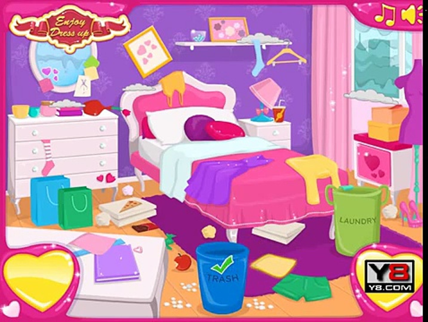 Barbie House Makeover Barbie Room Makeover Game For Girls Barbie Games Video Dailymotion