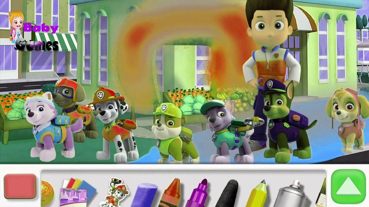Paw Patrol Free Draw - Nick Jr. Full Episodes Games for Kids | BRODIGAMES