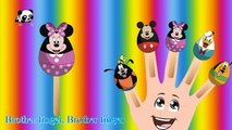 Little Babies Mickey Mouse Lollipop Finger Family Songs - Daddy Finger Family Nursery Rhym
