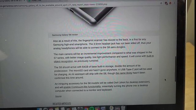 NEW Samsung Galaxy S8 Release Date and Specs LEAKED!-