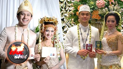 2 Pasangan Selebriti Resmi Menikah - Hot Shot 19 Maret 2017