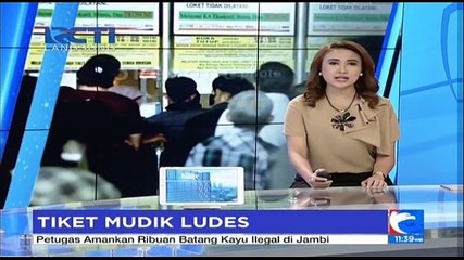 Tiga Hari Dibuka, Tiket Mudik Ludes