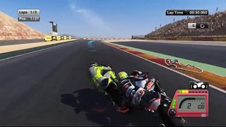 MotoGP15 Career Mode Gameplay - Moto2 - Aragon Race - Part 34