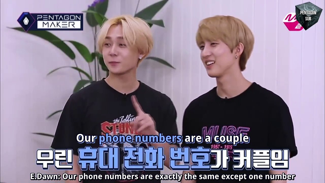 [ENG SUB] Pentagon Maker EP 8 - Jinho & Hongseok destined to be together (IR)
