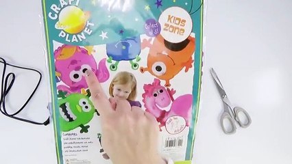 Craft Stuffed Dinosaur with crazy eyes ✂ Special for children DIY