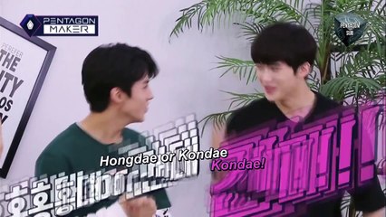 [ENG SUB] Pentagon Maker EP 8 - Yeo One & Yan An must prove their friendship (IR)