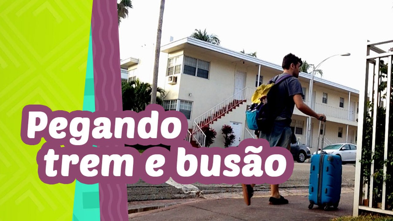 Indo para o hostel