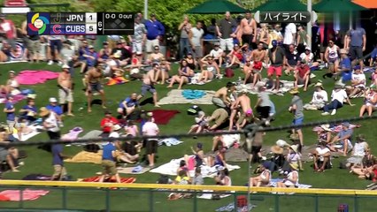 2017/03/18 日本×カブス WBC 決勝ラウンド直前強化試合