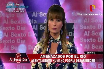 Chosica: río Rímac amenaza con desaparecer poblado