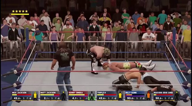 New Age Outlaws Vs Young Bucks