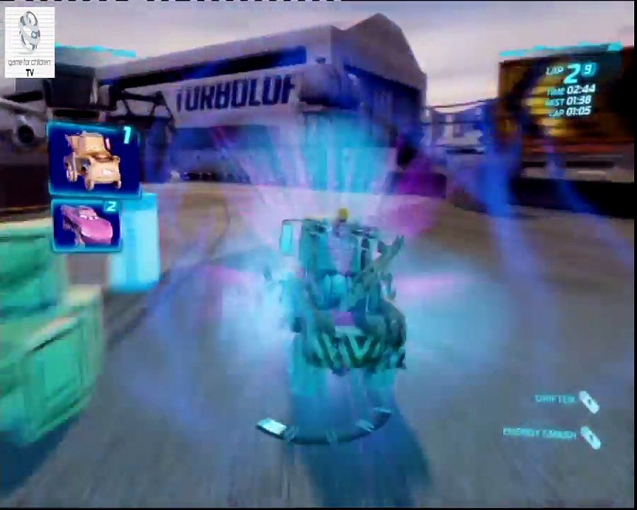 Cars 2 Game - Lightning Mcqueen - Runway Tour - Disney Car Games - Eng