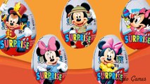 Kinder Surprise Eggs With Finger Family Abc Song Frozen Minions Mickey Mouse Disney Cars h