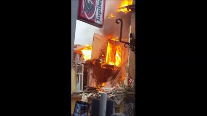 Saint-Gilles les premières images après l'explosion !