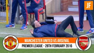 Manchester United 3-2 Arsenal All Goals and Highlights 2015 - 2016 HD