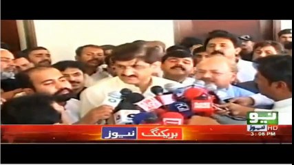 Sheikh Rasheed Response On  Sharjeel Memon Arrest