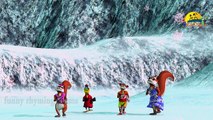 Ringa Ringa Roses Nursery Rhyme Frozen Cartoons | Frozen Children Nursery Rhymes 3D Animat