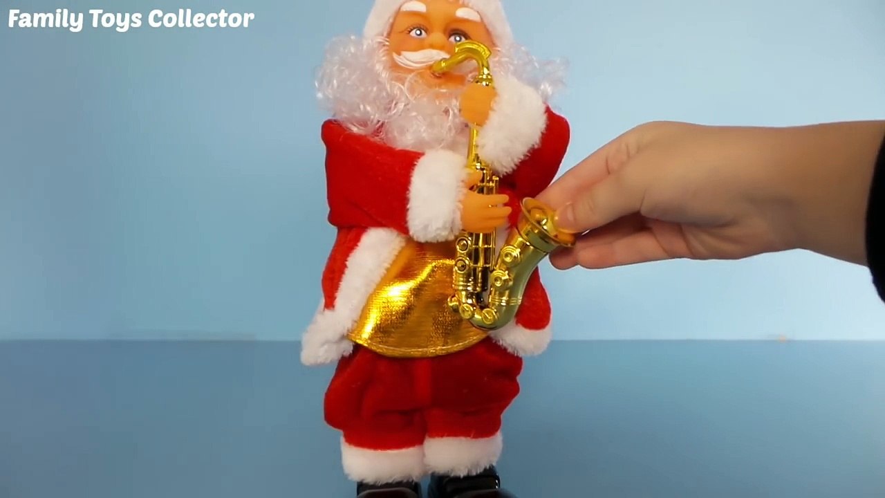 Unboxing Santa Clause Toy Singing and Dancing Christmas Song-OZmsZ1unFlQ