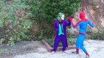 Frozen Elsa vs Spiderman Become Mummy SAW Attack Prank [P2]Joker Zombie Hulk Superheroes F