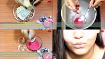 How to make your own Lip Balm at home in 5 minutes for soft pink lips