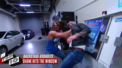 WWE Top 10 - Brutal Backstage Assaults