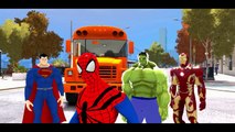 Avengers Superheroes Spiderman, Hulk Frozen ELSA McQueen Cars w/ Children Nursery Rhyme wi