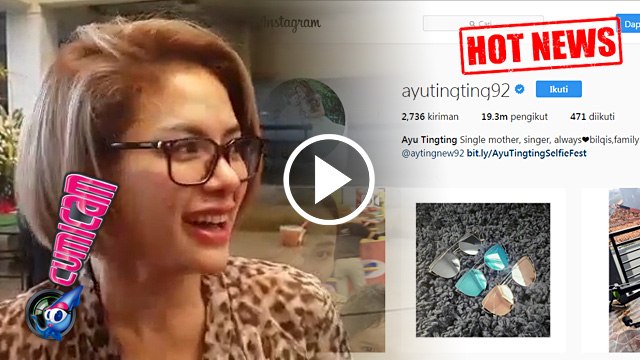 Hot News! Nikita Mirzani: Ngapain Follow Instagram Ayu Ting Ting? - Cumicam 19 Maret 2017